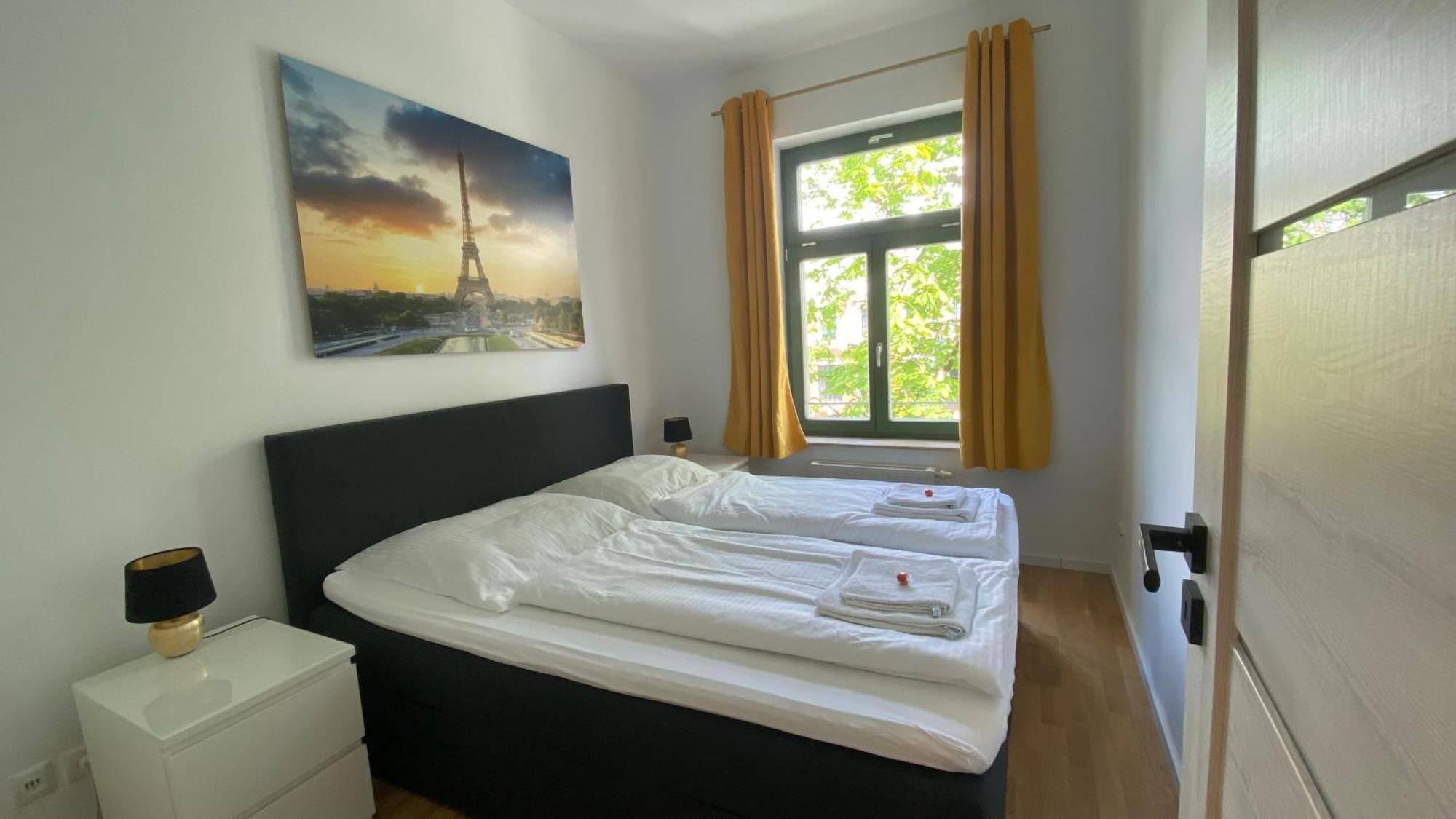 Chez Amis Arena Apartment Leipzig Bagian luar foto